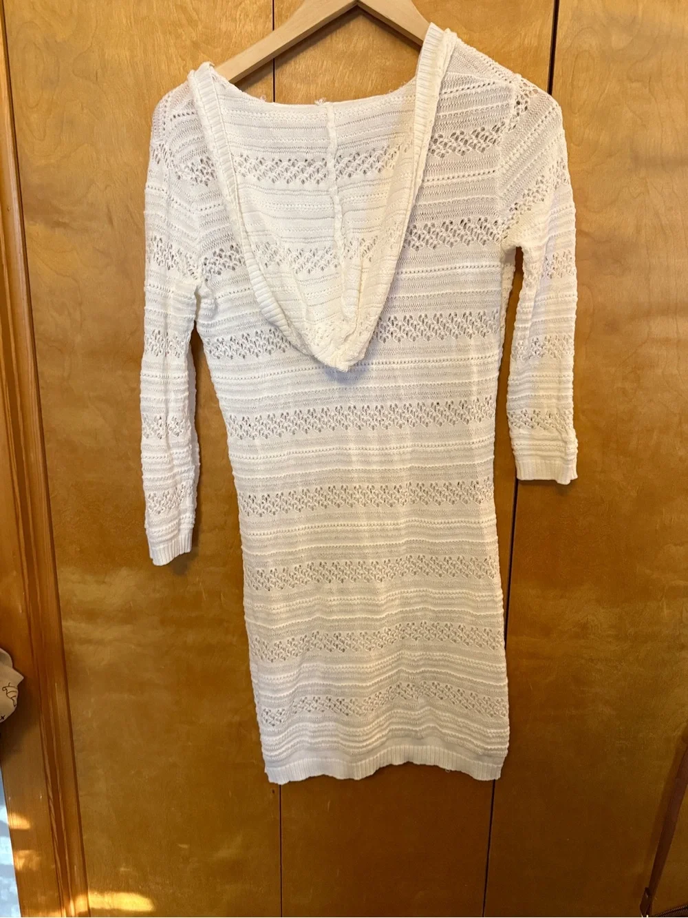 Tommy Bahama Crochet Hoodie Swim Cover